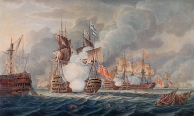セントセバスチャンの襲撃、1814年 作： William Heath